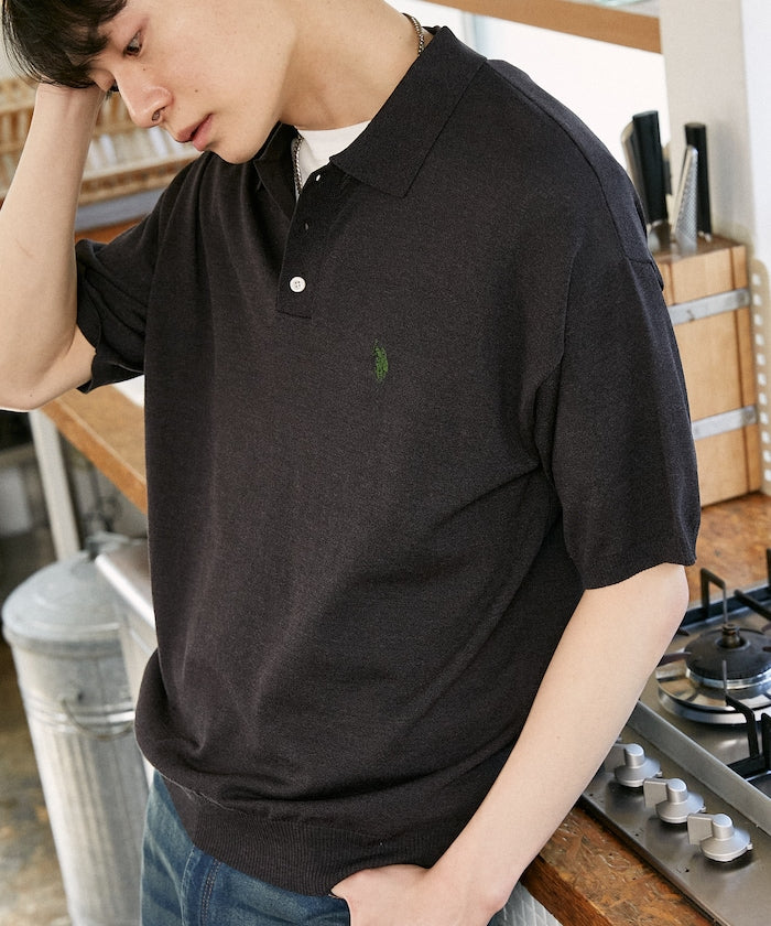 U.S. POLO ASSN. / 涼感 針織Polo衫
