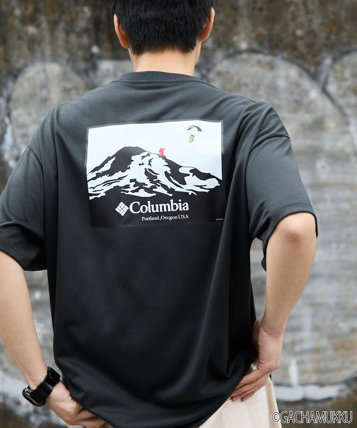 Columbia × FREAK'S STORE x Gachapin Mukku / 三方聯名限定 山系圖像機能快乾 短袖T恤