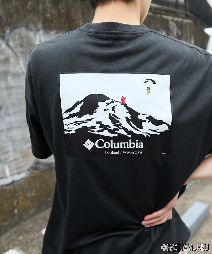 Columbia × FREAK'S STORE x Gachapin Mukku / 三方聯名限定 山系圖像機能快乾 短袖T恤