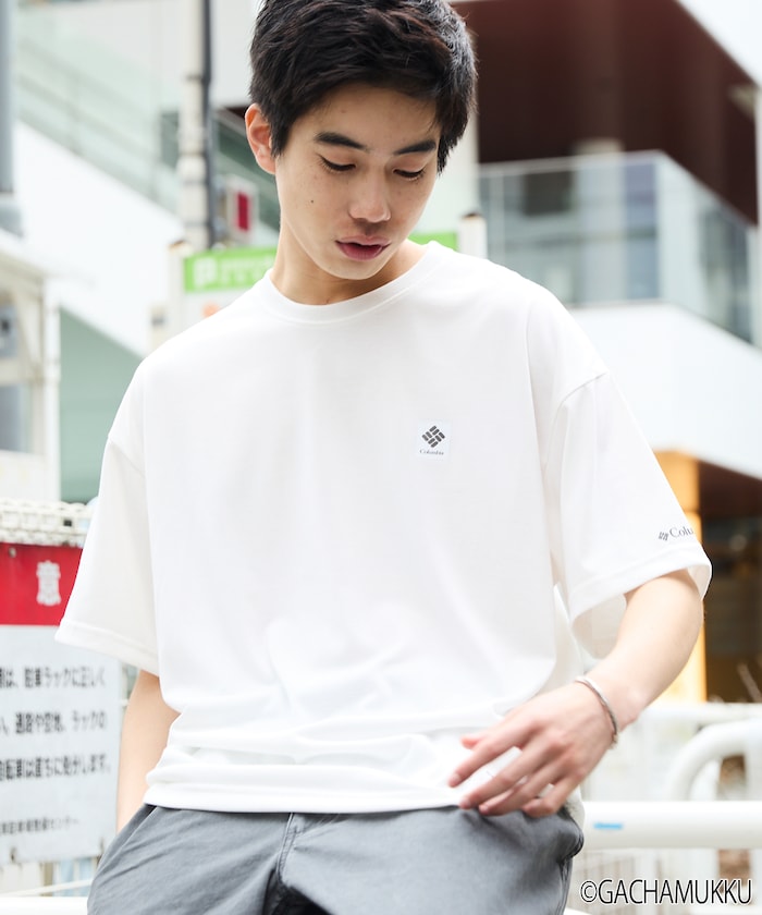 Columbia × FREAK'S STORE x Gachapin Mukku / 三方聯名限定 魚圖案 短袖T恤