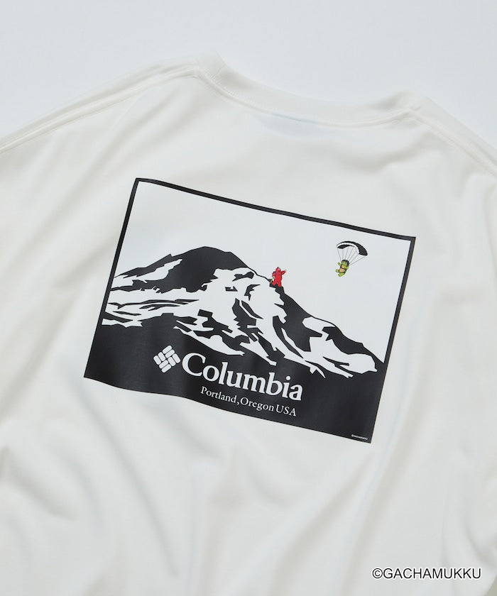 Columbia × FREAK'S STORE x Gachapin Mukku / 三方聯名限定 山系圖像機能快乾 短袖T恤