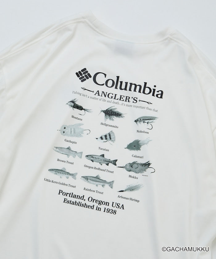 Columbia × FREAK'S STORE x Gachapin Mukku / 三方聯名限定 魚圖案 短袖T恤