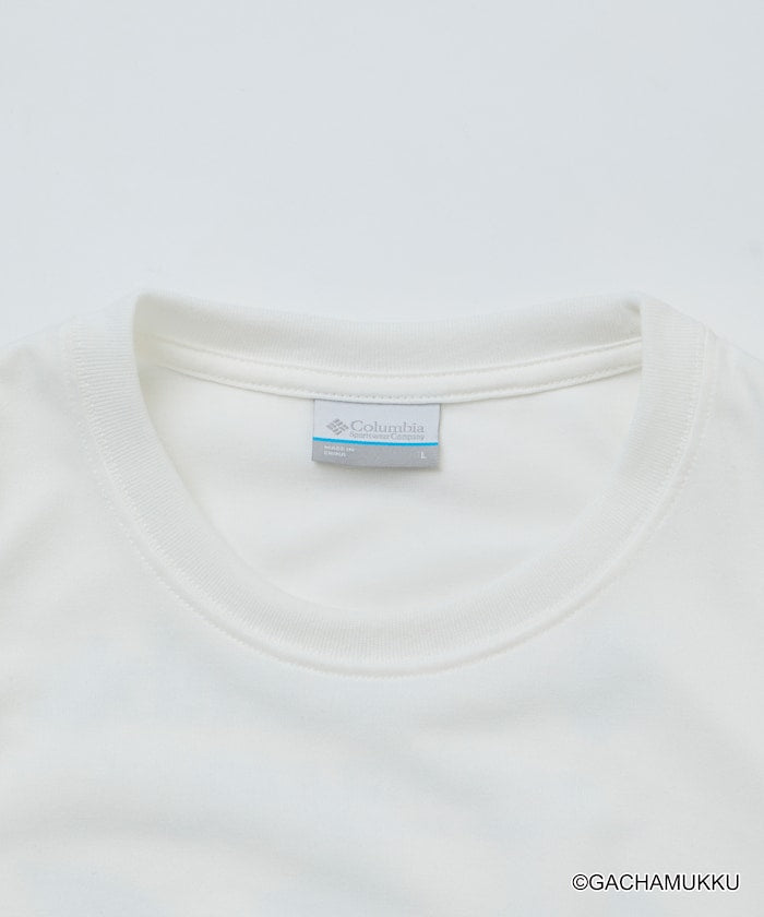 Columbia × FREAK'S STORE x Gachapin Mukku / 三方聯名限定 魚圖案 短袖T恤
