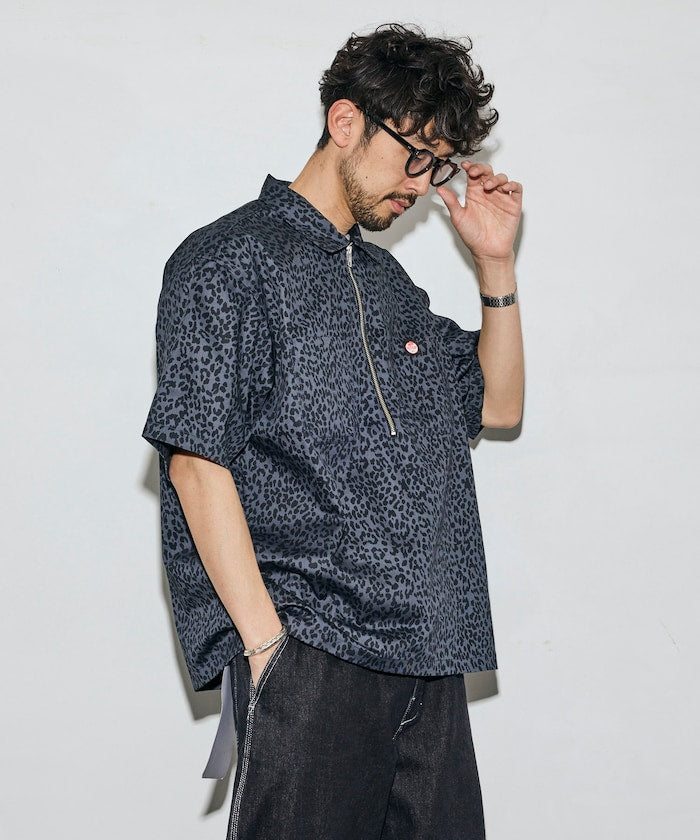 RED KAP × FREAK'S STORE / 半拉鍊工裝短袖 開襟衫
