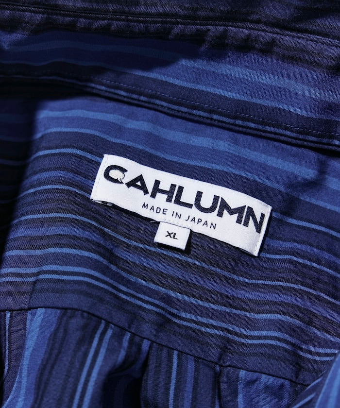 CAHLUMN Broadcloth Shirt / 高密度純棉 條紋襯衫