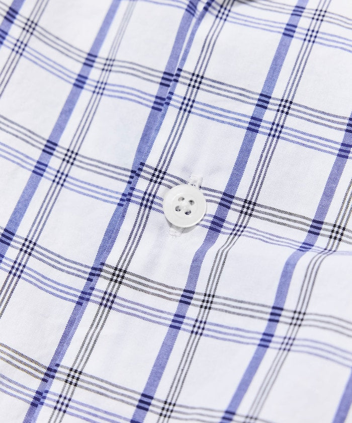 CAHLUMN Broadcloth Shirt / 高密度棉質 格紋襯衫