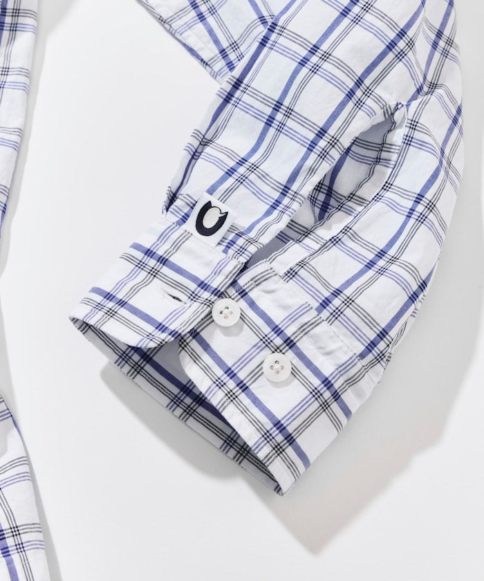 CAHLUMN Broadcloth Shirt / 高密度棉質 格紋襯衫