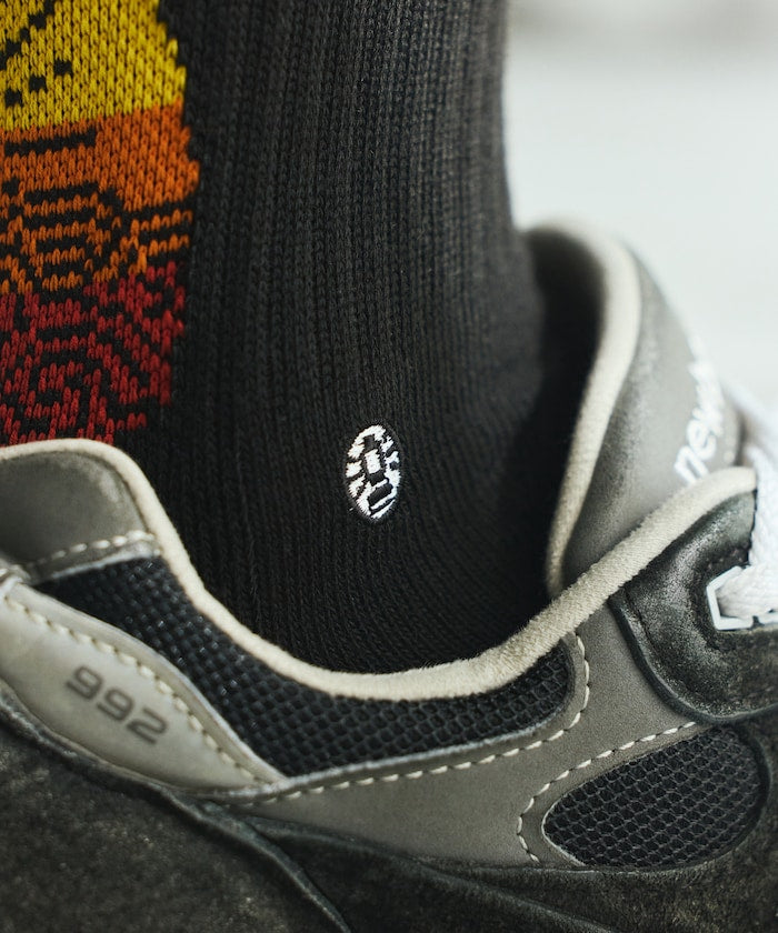 Coleman Socks insect shield / 圖案中筒襪