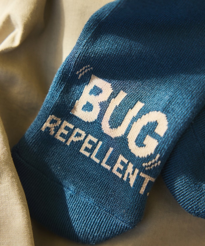 Coleman Socks insect shield / 圖案中筒襪