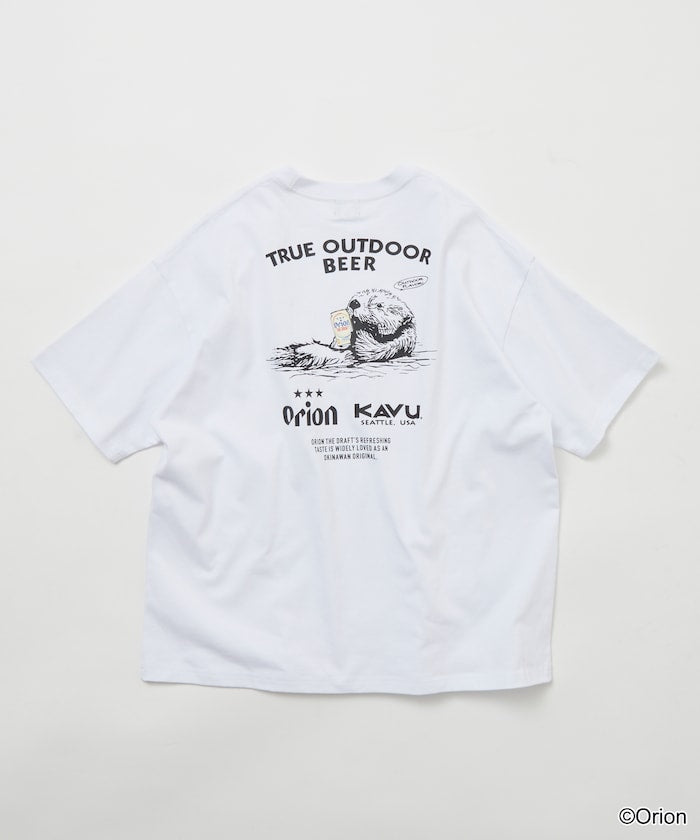KAVU × ORION x FREAK’S STORE / 三方聯名 海獺&啤酒 短袖T恤