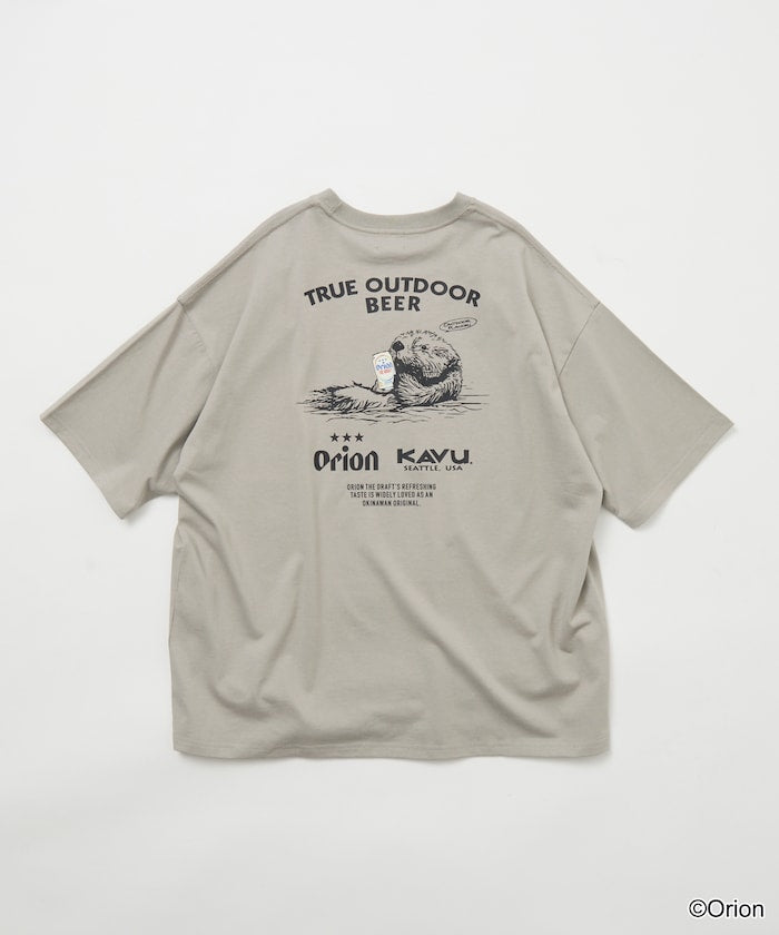 KAVU × ORION x FREAK’S STORE / 三方聯名 海獺&啤酒 短袖T恤