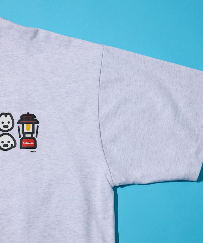 Coleman×matsui×FREAK'S STORE / 三方聯名 Hug 短袖T恤