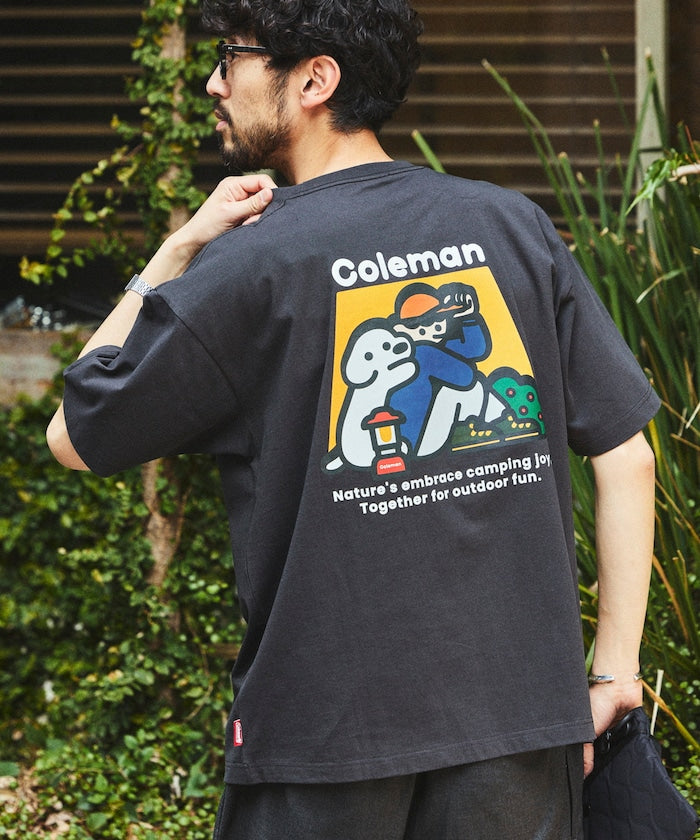Coleman×matsui×FREAK'S STORE / 三方聯名 Hug 短袖T恤
