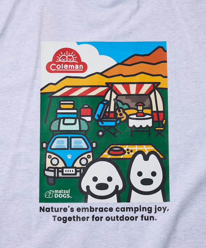 Coleman×matsui×FREAK'S STORE / 三方聯名 Camping Joy 短袖T恤