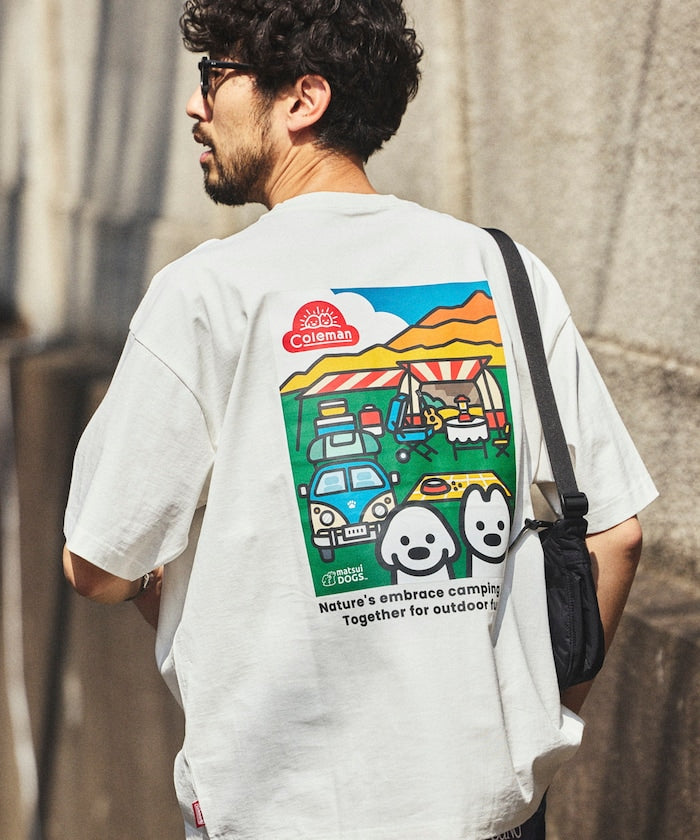 Coleman×matsui×FREAK'S STORE / 三方聯名 Camping Joy 短袖T恤