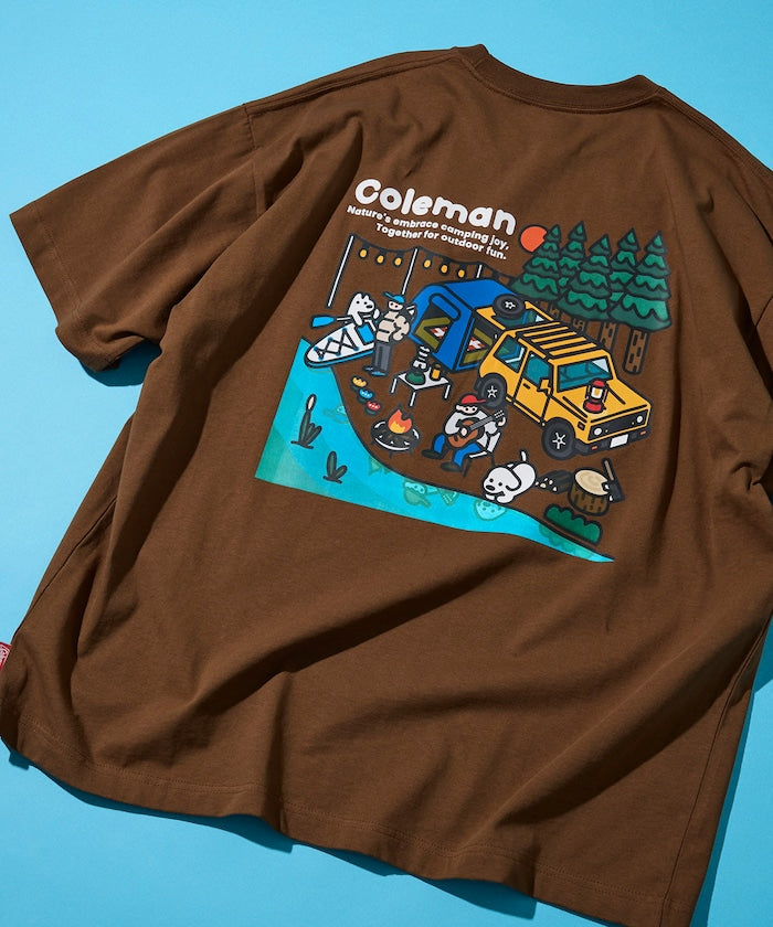 Coleman×matsui×FREAK'S STORE / 三方聯名 Lake Side 短袖T恤