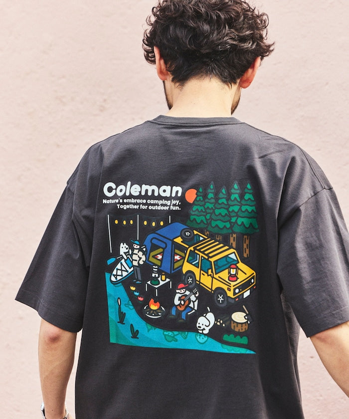 Coleman×matsui×FREAK'S STORE / 三方聯名 Lake Side 短袖T恤