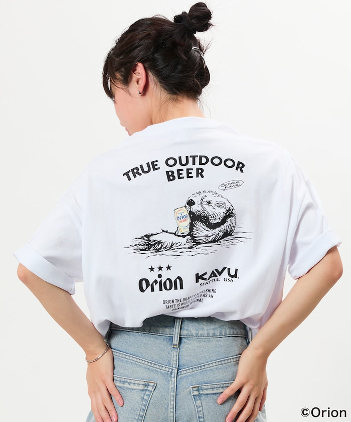KAVU × ORION x FREAK’S STORE / 三方聯名 海獺&啤酒 短袖T恤