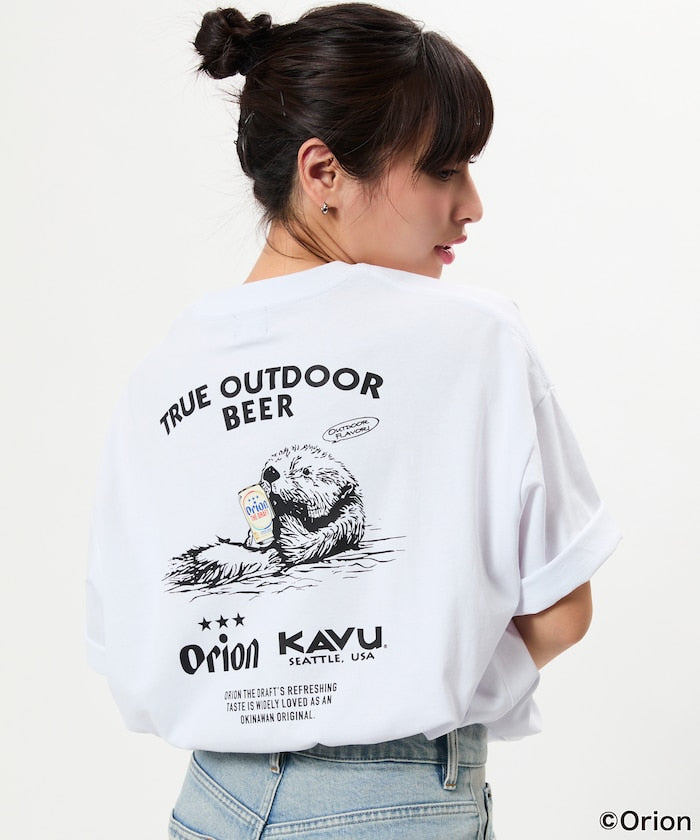 KAVU × ORION x FREAK’S STORE / 三方聯名 海獺&啤酒 短袖T恤