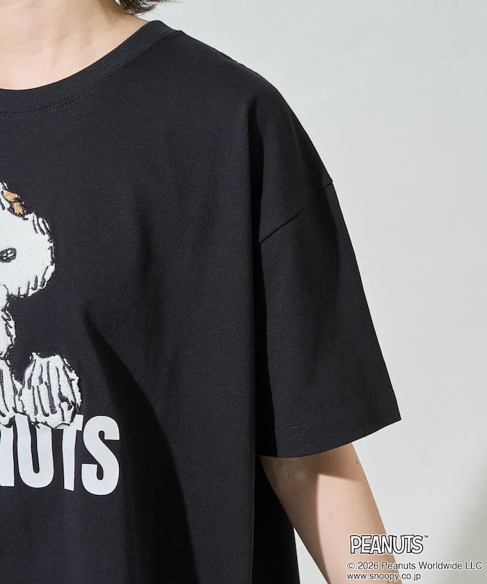 PEANUTS x FREAK’S STORE / PEANUTS 立體刺繡短袖T恤 女版 單尺寸