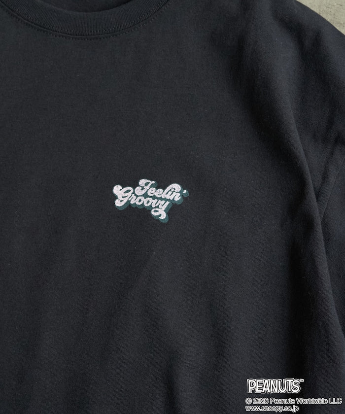 PEANUTS x FREAK’S STORE / SNOOPY 波普印花 短袖T恤 女版 單尺寸