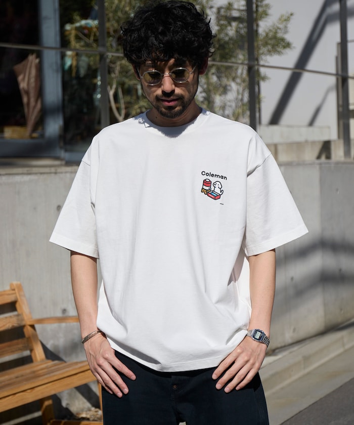 Coleman×matsui×FREAK'S STORE / 三方聯名 Rocky Camping 短袖T恤