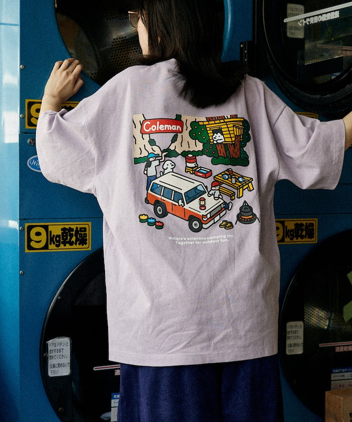 Coleman×matsui×FREAK'S STORE / 三方聯名 Rocky Camping 短袖T恤