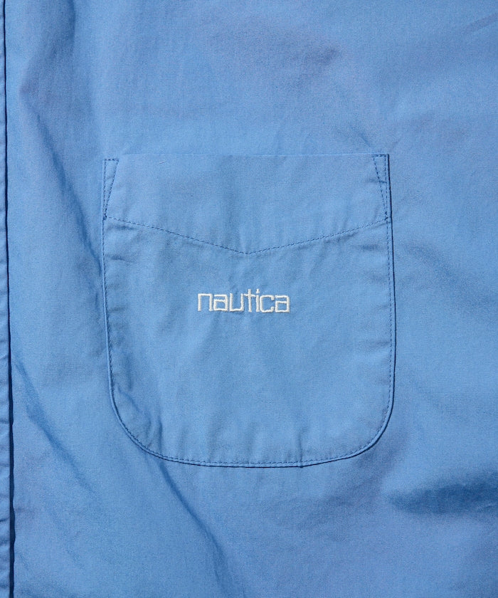 NAUTICA JP / 高密度平織棉布 短袖襯衫