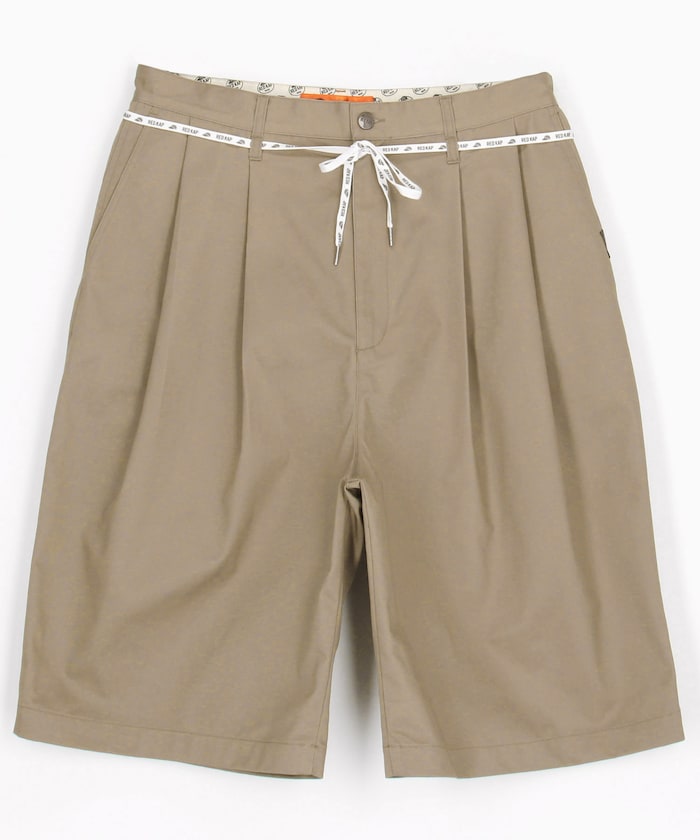 RED KAP × FREAK'S STORE / 雙摺工裝短褲 2TUCK WIDE BAGGY SHORTS