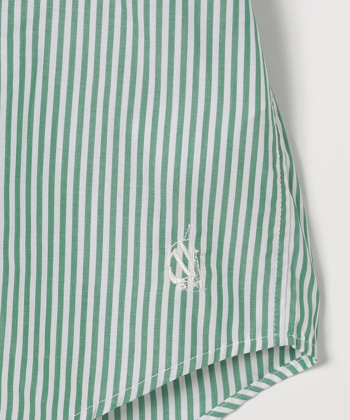 NAUTICA JP / Broad Stripe 條紋短袖襯衫