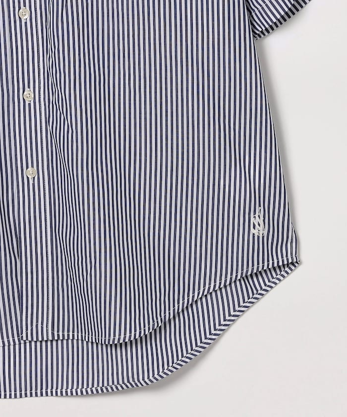 NAUTICA JP / Broad Stripe 條紋短袖襯衫