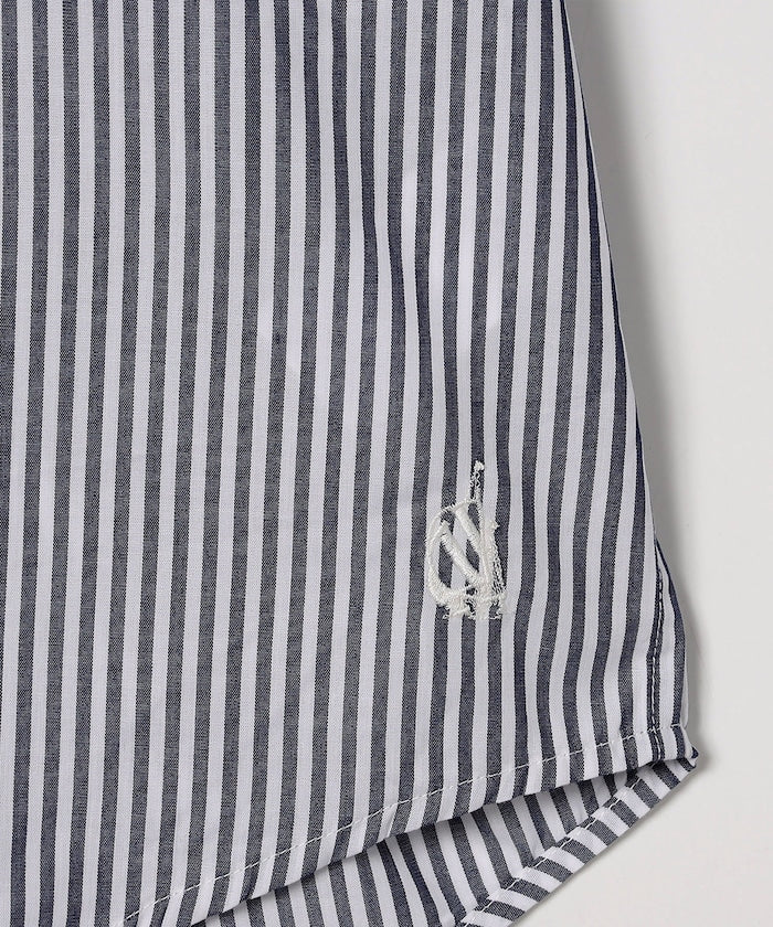 NAUTICA JP / Broad Stripe 條紋短袖襯衫