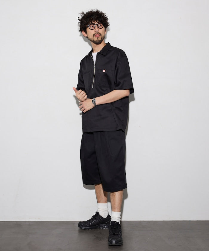 RED KAP × FREAK'S STORE / 半拉鍊工裝短袖 開襟衫
