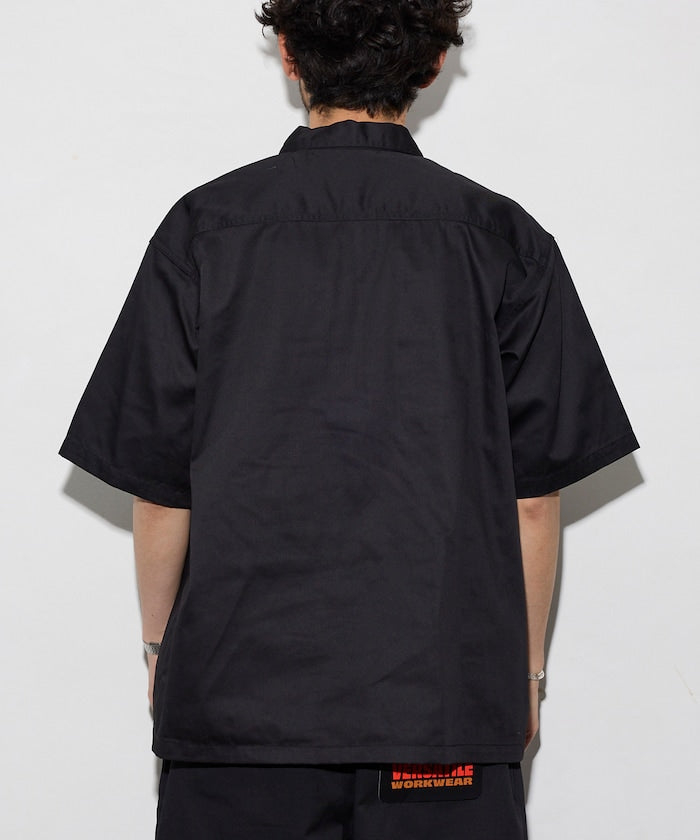 RED KAP × FREAK'S STORE / 半拉鍊工裝短袖 開襟衫