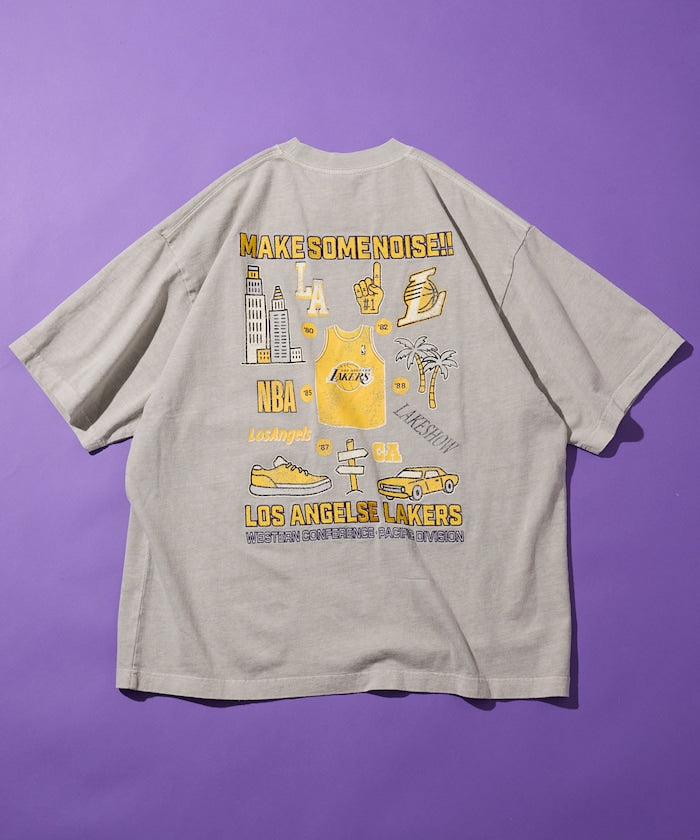 NBA × FREAK'S STORE / 復古 球隊 短袖T恤