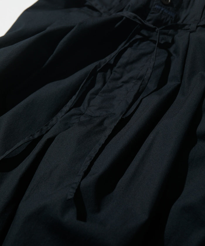CAHLUMN Broadcloth 2 Tuck Trousers / 高密度平織棉布雙褶長褲
