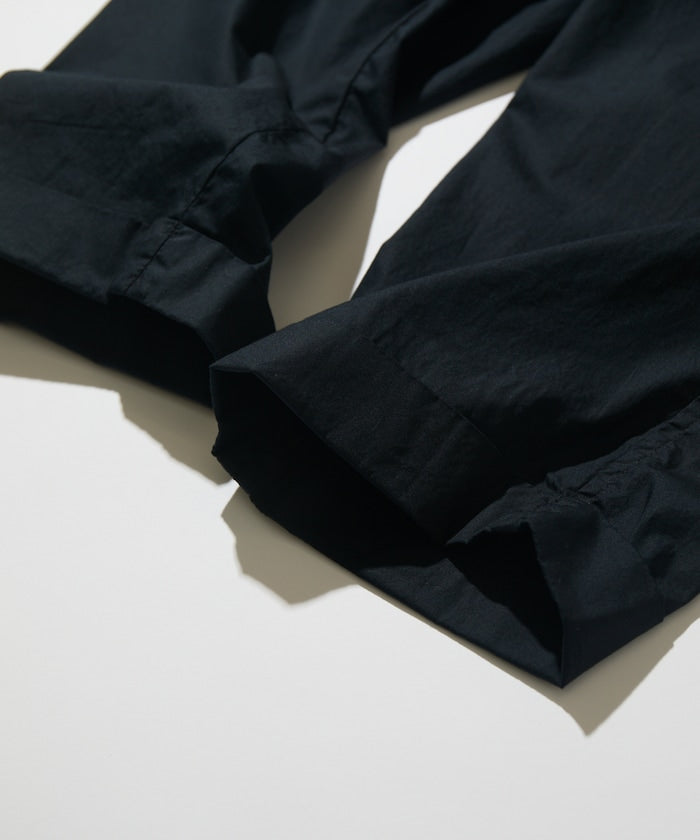 CAHLUMN Broadcloth 2 Tuck Trousers / 高密度平織棉布雙褶長褲