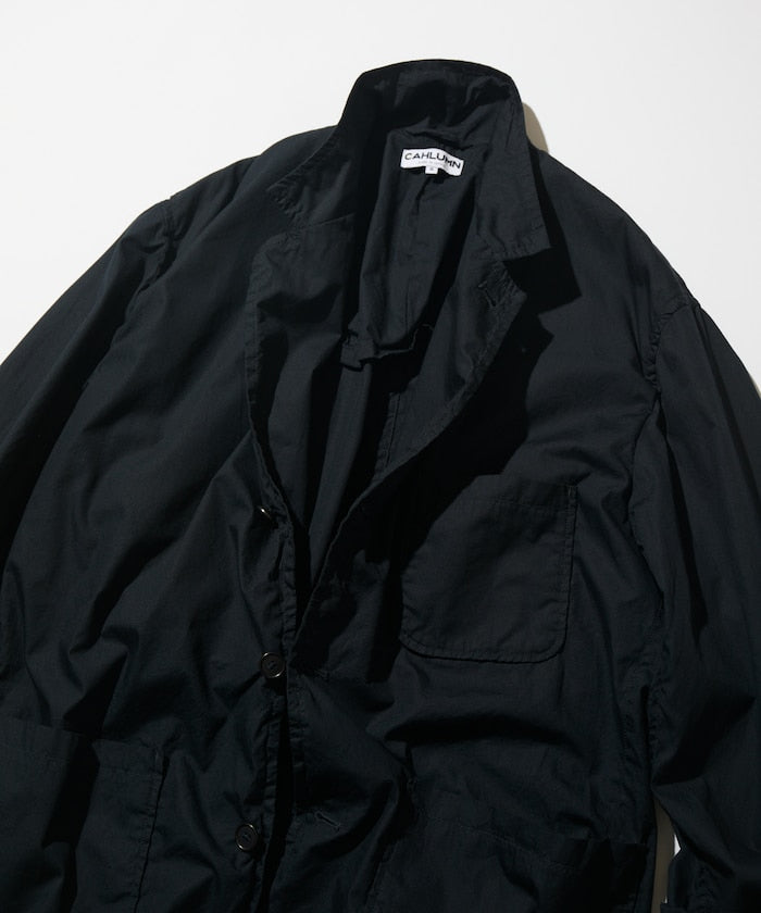 CAHLUMN Broadcloth 3B Jacket / 經典三釦純棉西裝外套