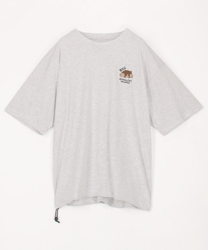 Coleman × FREAK'S STORE / 防蟲機能 抽繩短袖T恤
