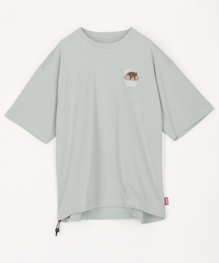 Coleman × FREAK'S STORE / 防蟲機能 抽繩短袖T恤