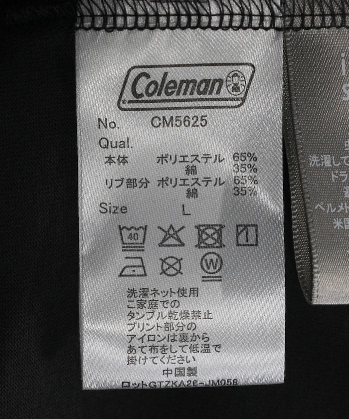 Coleman × FREAK'S STORE / 防蟲機能 抽繩短袖T恤