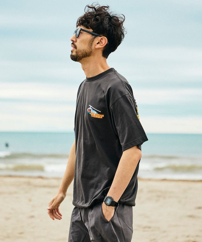 Coleman × FREAK'S STORE / 山系插畫 抽繩短袖T恤