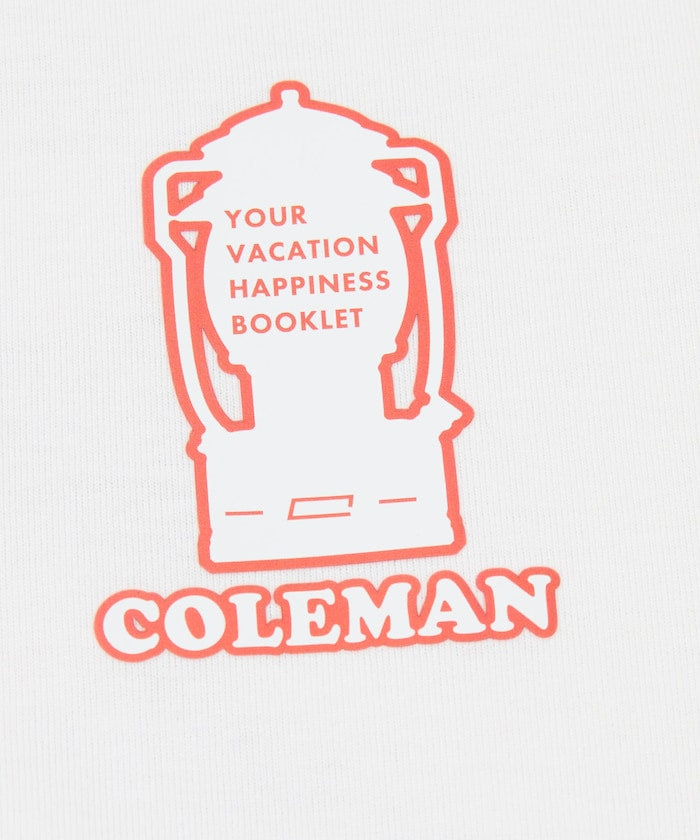 Coleman × FREAK'S STORE / 露營插畫抽繩短袖T恤