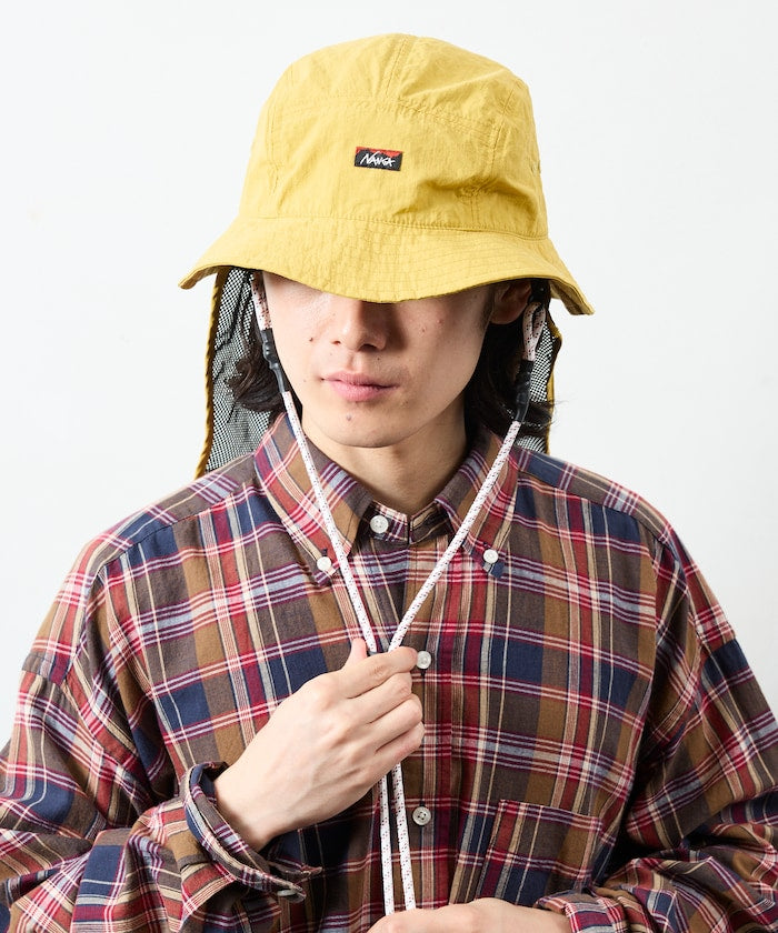 NANGA NYLON TUSSER SUNSHADE HAT / 尼龍塔瑟抗曬遮陽帽
