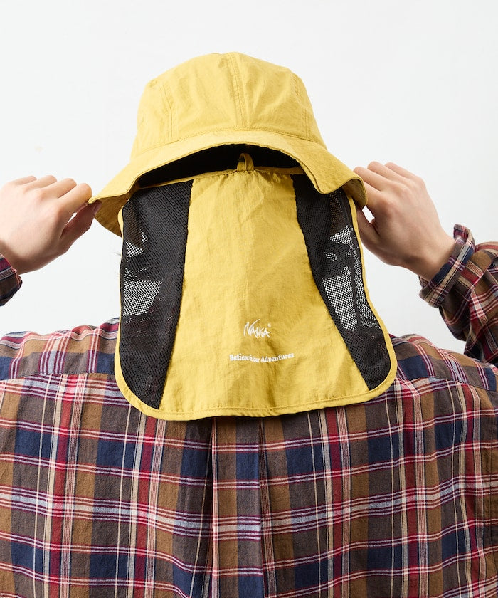 NANGA NYLON TUSSER SUNSHADE HAT / 尼龍塔瑟抗曬遮陽帽