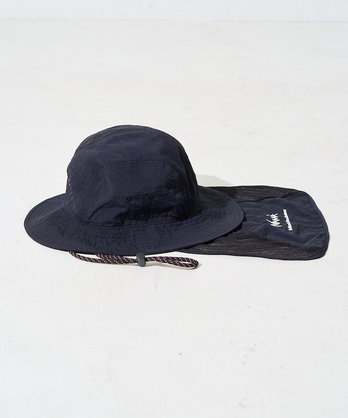 NANGA NYLON TUSSER SUNSHADE HAT / 尼龍塔瑟抗曬遮陽帽