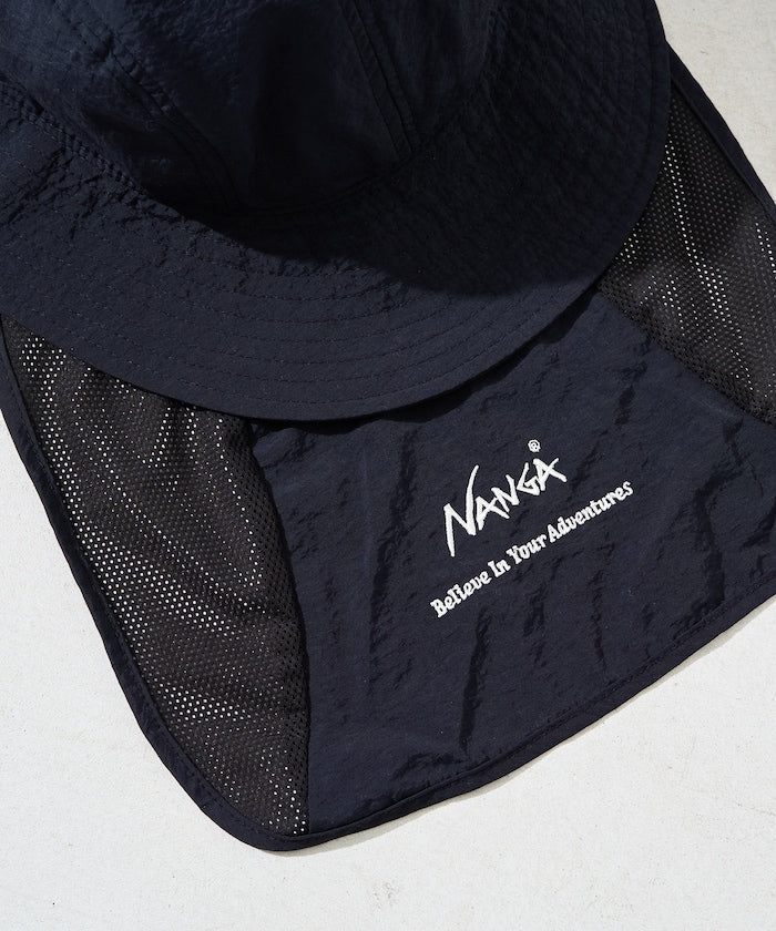 NANGA NYLON TUSSER SUNSHADE HAT / 尼龍塔瑟抗曬遮陽帽