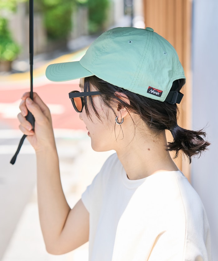 NANGA NYLON TUSSER BB CAP / 輕量尼龍塔瑟防潑水棒球帽