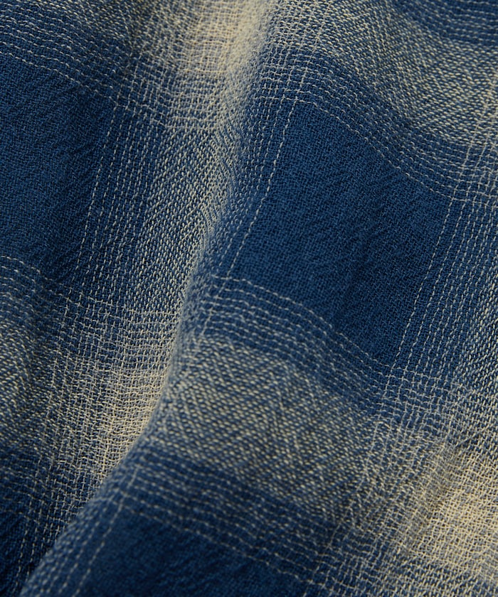 FREAK’S STORE / 漸層格紋 短袖襯衫