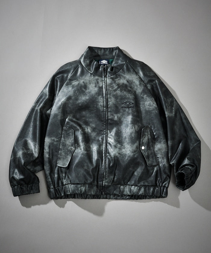 umbro × FREAK'S STORE / 別注仿舊皮革立領外套